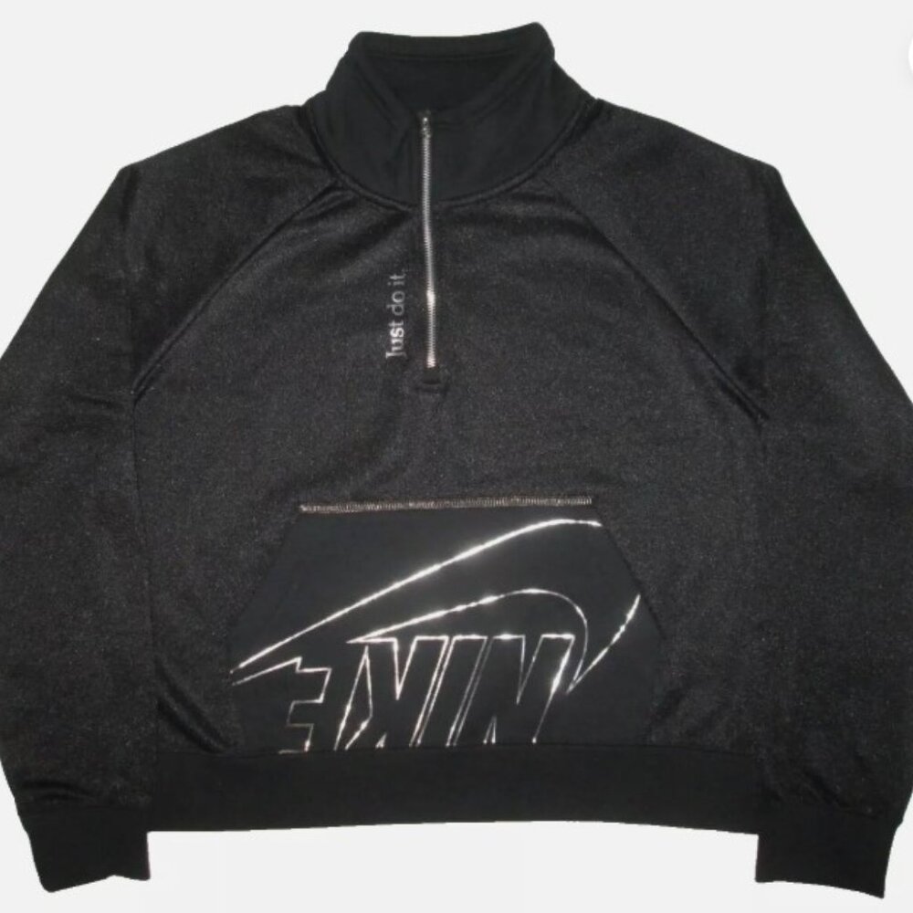 Nike Sportswear Icon Clash 1/4 Zip Fleece Pullover Women's M